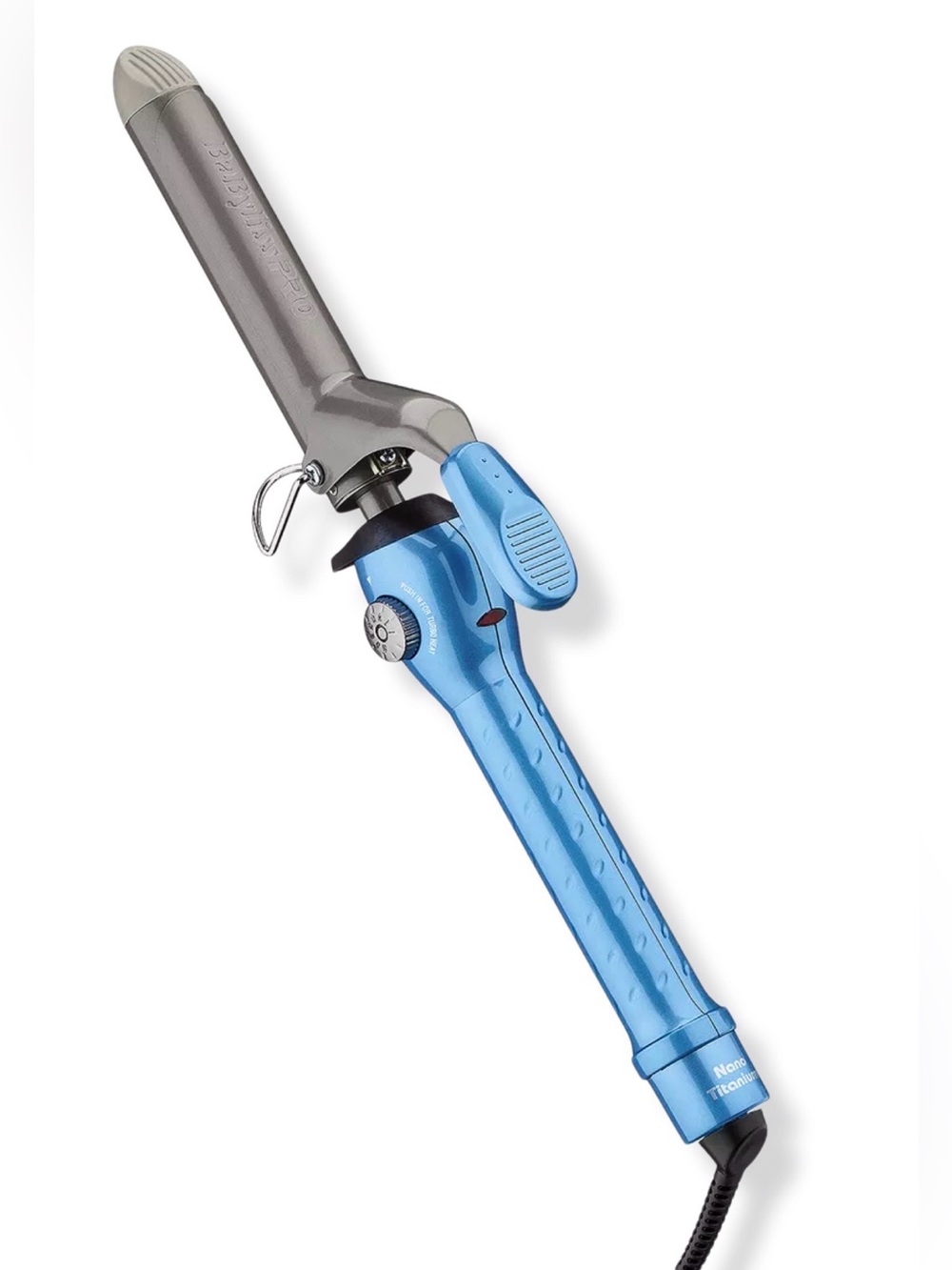 BaByliss Light Blue 1" Ceramic Curling Iron
